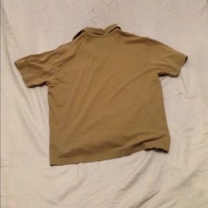 Tan shirt